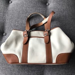 Authentic Leather Coach Bag